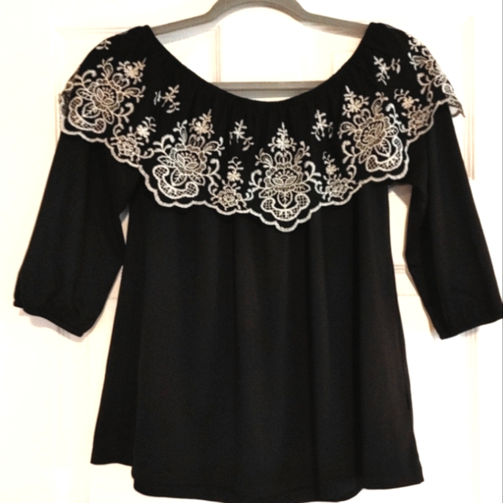 Maurices black blouse, size xs
